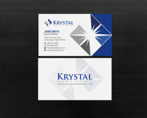 Business Card Design by chandrayaan.creative for Krystal Growth Partners Ltd. | Design: #17133453