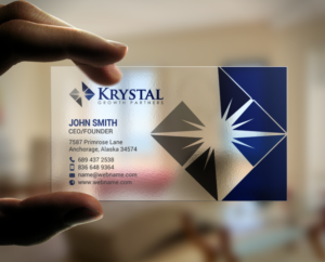 Business Card Design by chandrayaan.creative for Krystal Growth Partners Ltd. | Design: #17133455