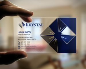Business Card Design by chandrayaan.creative for Krystal Growth Partners Ltd. | Design: #17133456
