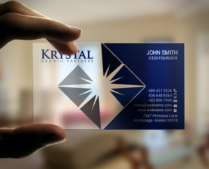 Business Card Design by chandrayaan.creative for Krystal Growth Partners Ltd. | Design: #17133460