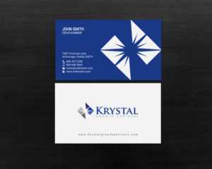 Business Card Design by chandrayaan.creative for Krystal Growth Partners Ltd. | Design: #17133708
