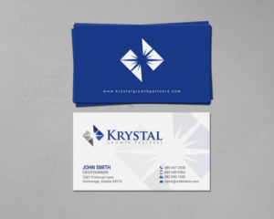 Business Card Design by chandrayaan.creative for Krystal Growth Partners Ltd. | Design: #17133727