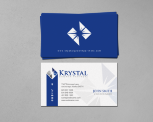 Business Card Design by chandrayaan.creative for Krystal Growth Partners Ltd. | Design: #17133730