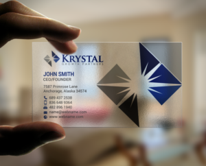 Business Card Design by chandrayaan.creative for Krystal Growth Partners Ltd. | Design: #17133885