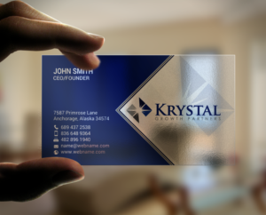 Business Card Design by chandrayaan.creative for Krystal Growth Partners Ltd. | Design: #17133891