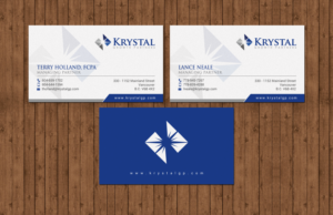 Business Card Design by chandrayaan.creative for Krystal Growth Partners Ltd. | Design: #17195481