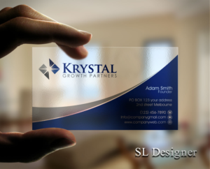 Business Card Design by SL Designer for Krystal Growth Partners Ltd. | Design: #17133083