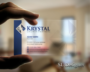 Business Card Design by SL Designer for Krystal Growth Partners Ltd. | Design: #17133084