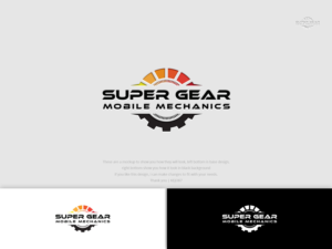Super Gear Mobile Mechanics | Logo Design by Kejo87