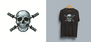 T-shirt Design by karika for 2 holers inc. | Design: #17423159