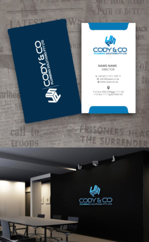 Logo Design by zebronicgraphic for Cody & Co Plumbing Solutions Pty Ltd | Design: #17768801