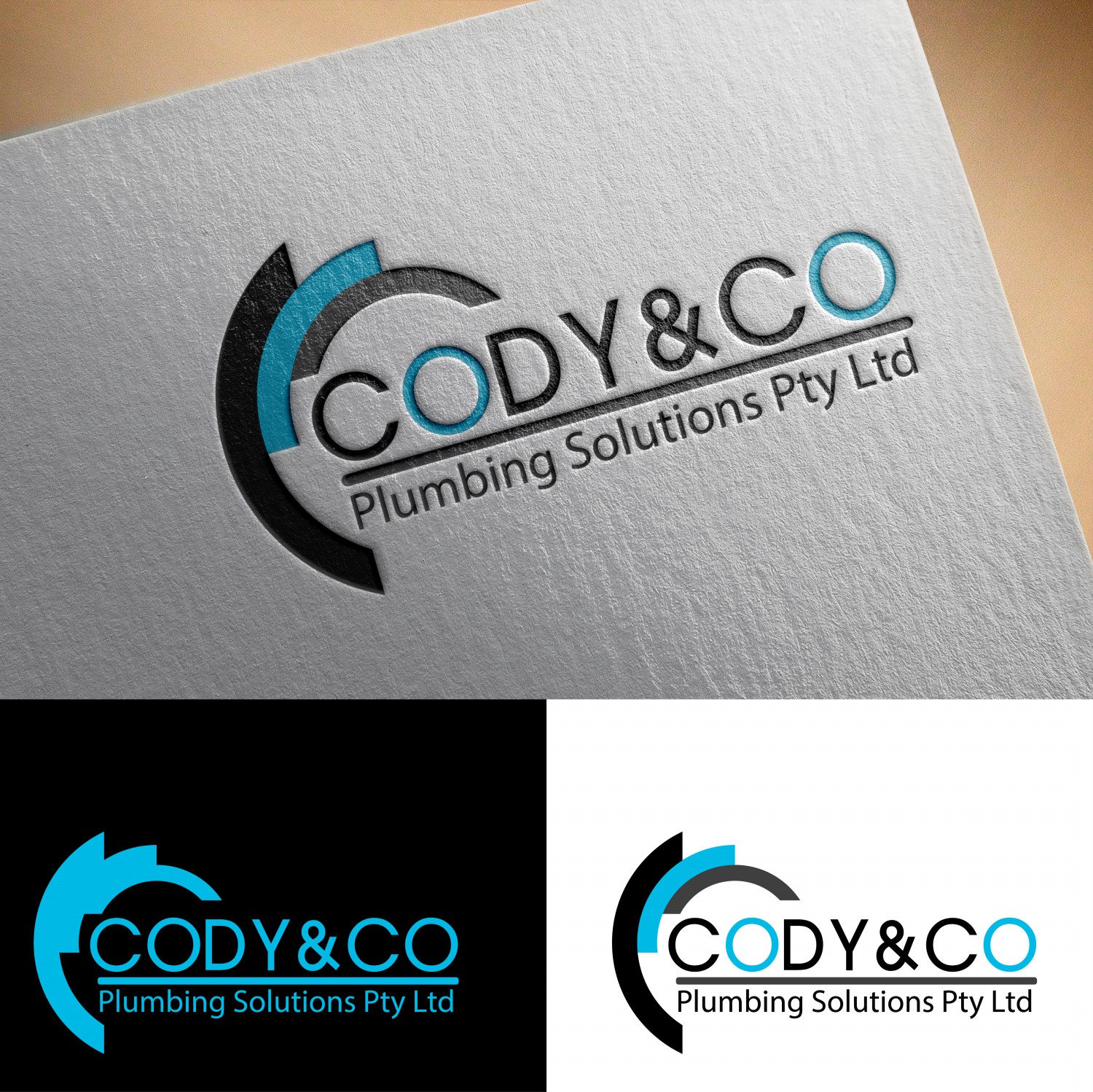 Logo Design by higher grace for Cody & Co Plumbing Solutions Pty Ltd | Design #17840208