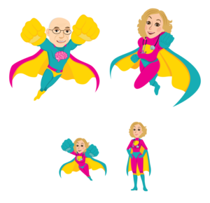 Character Design by RoundYellow for Launch My Book, Inc. | Design: #17128185