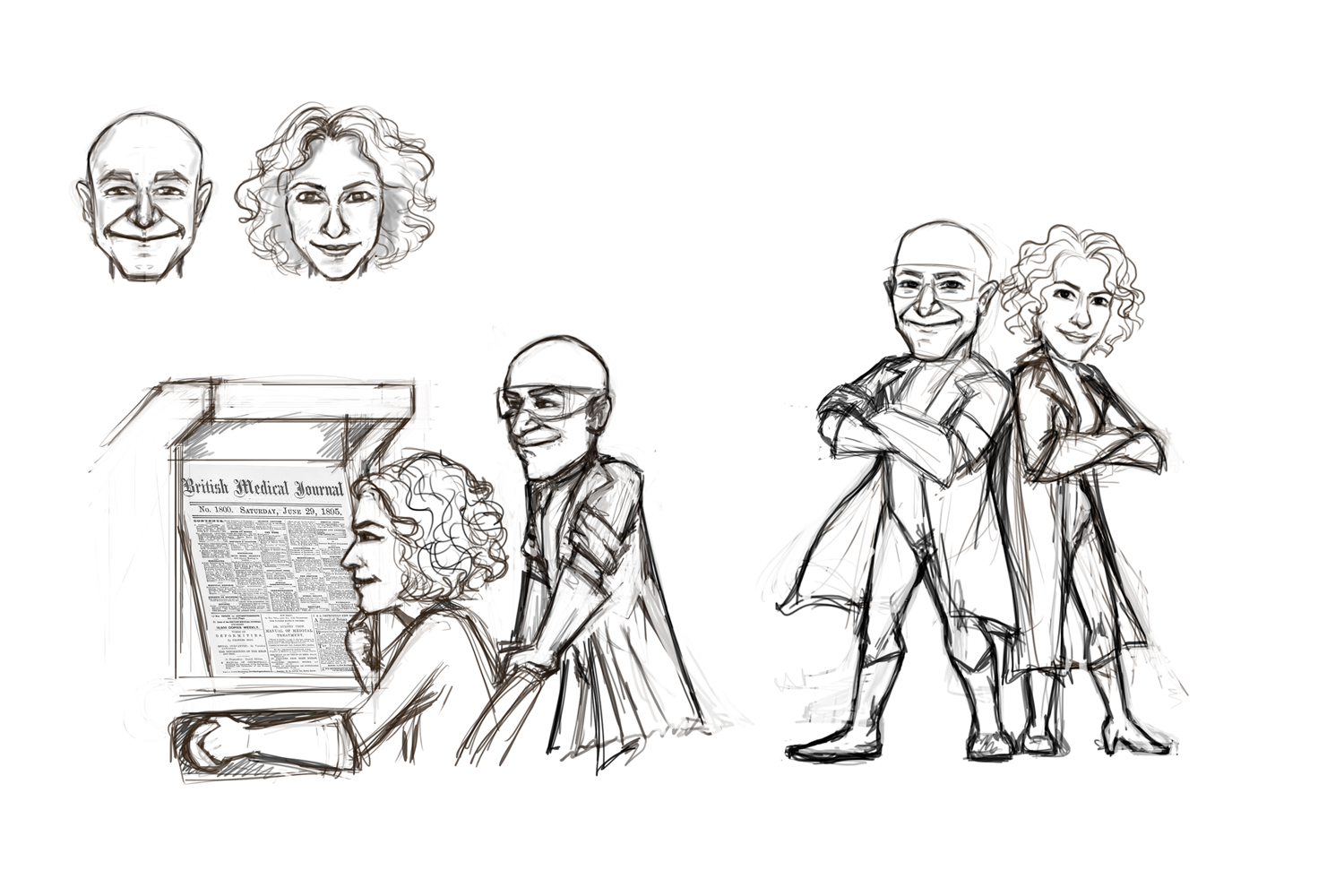 Character Design by MissJo Designs for Launch My Book, Inc. | Design #17435984