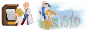 Character Design by MissJo Designs for Launch My Book, Inc. | Design: #17572335