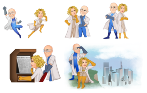 Character Design by MissJo Designs for Launch My Book, Inc. | Design: #17592177