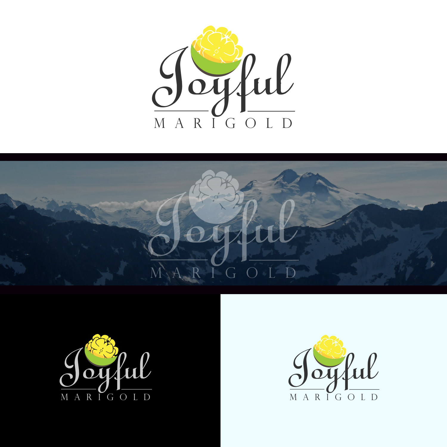 Logo Design by Aliza Creative for Joyful Marigold | Design #17124594