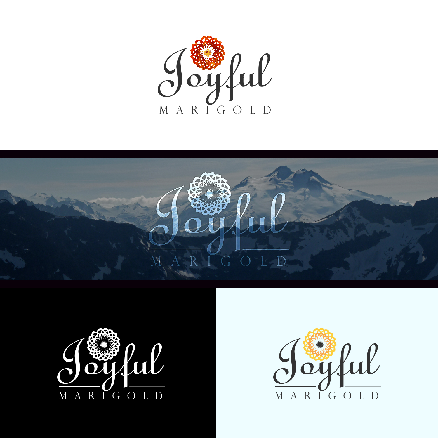 Logo Design by Aliza Creative for Joyful Marigold | Design #17146959