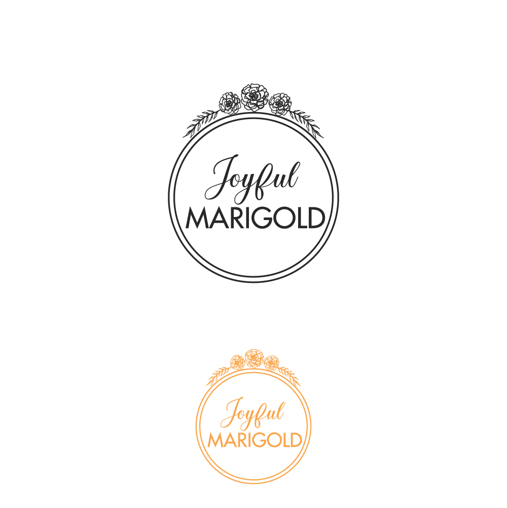 Logo Design by Wild Geek for Joyful Marigold | Design #17146069