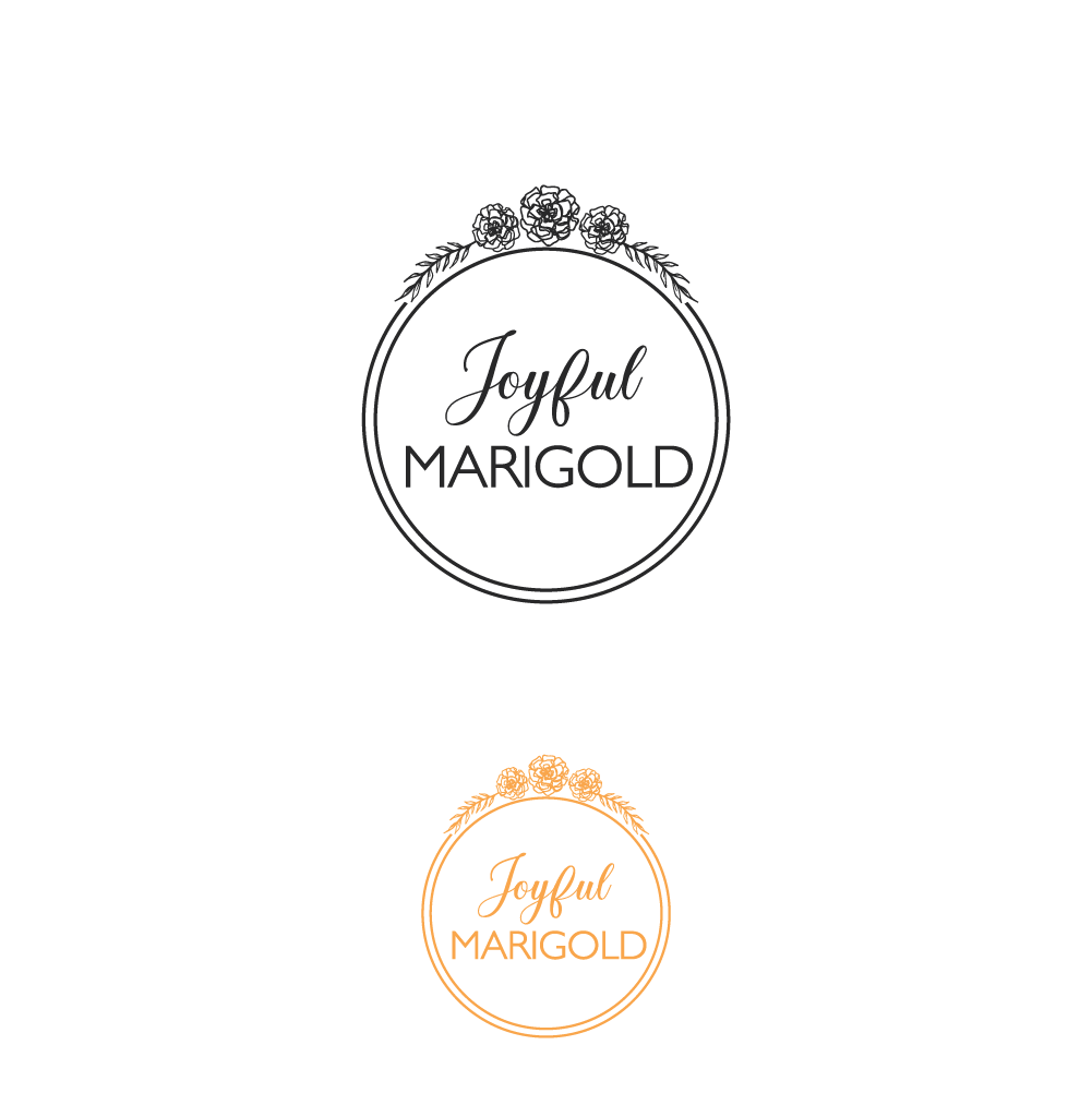 Logo Design by Wild Geek for Joyful Marigold | Design #17146070