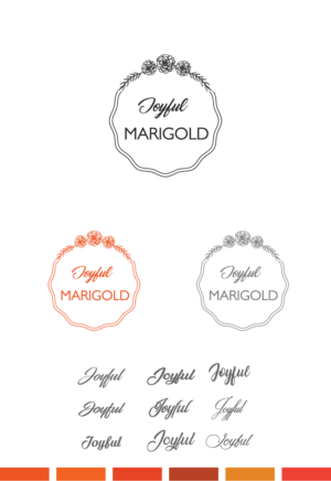 Logo Design by Wild Geek for Joyful Marigold | Design: #17194549