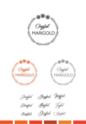 Logo Design by Wild Geek for Joyful Marigold | Design: #17194552