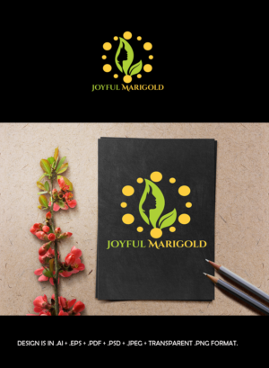 Design de Logo par JohnDigiTech pour Joyful Marigold | Design #17124582