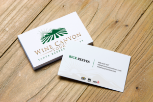 Business Card Design by JK18 for Wine Canyon Tours | Design: #17163071