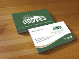 Business Card Design by Creations Box 2015 for Wine Canyon Tours | Design: #17157471