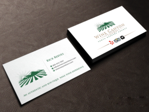 Design de Carte de Visite par Creations Box 2015 pour Wine Canyon Tours | Design : #17157472