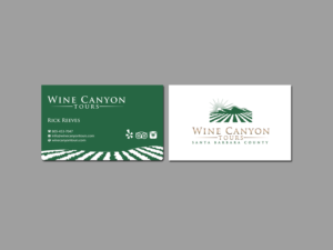 Business Card Design by Creations Box 2015 for Wine Canyon Tours | Design: #17157501