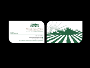 Business Card Design by Creations Box 2015 for Wine Canyon Tours | Design: #17157532