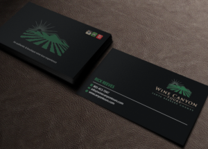 Business Card Design by Brand aid for Wine Canyon Tours | Design: #17142576