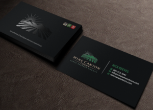 Business Card Design by Brand aid for Wine Canyon Tours | Design: #17142582