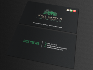 Business Card Design by chandrayaan.creative for Wine Canyon Tours | Design: #17141455