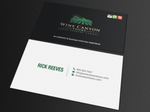 Business Card Design by chandrayaan.creative for Wine Canyon Tours | Design: #17141456