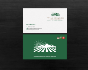 Business Card Design by chandrayaan.creative for Wine Canyon Tours | Design: #17141460