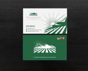 Business Card Design by chandrayaan.creative for Wine Canyon Tours | Design: #17141466