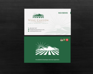 Business Card Design by chandrayaan.creative for Wine Canyon Tours | Design: #17141475