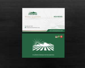 Business Card Design by chandrayaan.creative for Wine Canyon Tours | Design: #17141476