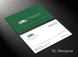 Business Card Design by SL Designer for Wine Canyon Tours | Design: #17132072