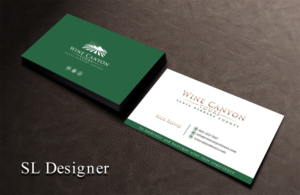 Business Card Design by SL Designer for Wine Canyon Tours | Design: #17141999