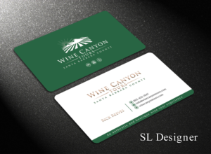 Design de Carte de Visite par SL Designer pour Wine Canyon Tours | Design : #17210485