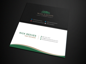 Business Card Design by Graphic Flame for Wine Canyon Tours | Design: #17153833
