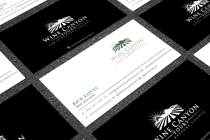 Business Card Design by Graphic Flame for Wine Canyon Tours | Design: #17160781
