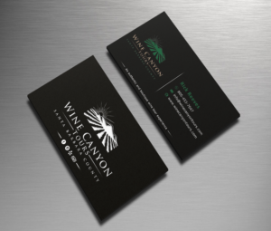 Business Card Design by Imagine Box for Wine Canyon Tours | Design: #17218833