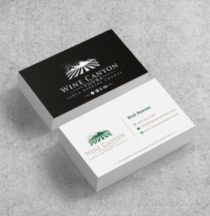Business Card Design by Imagine Box for Wine Canyon Tours | Design: #17247758