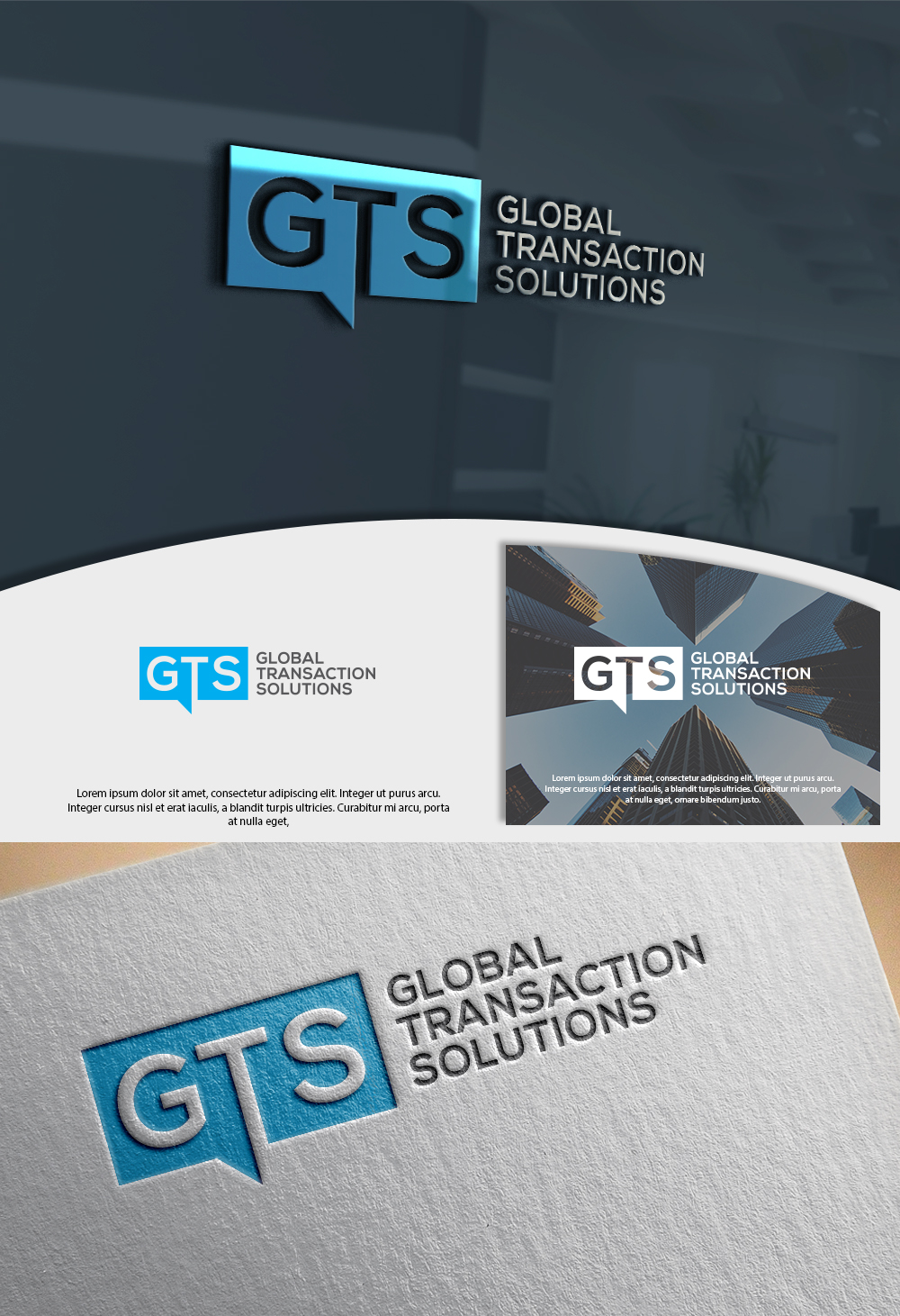 Logo Design by Renewable for Global Transaction Solutions | Design #17136181