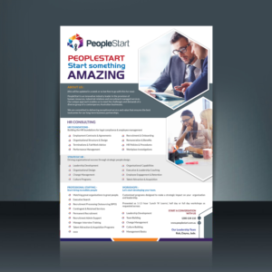 Flyer Design by creative.bugs for People Start | Design: #17133483