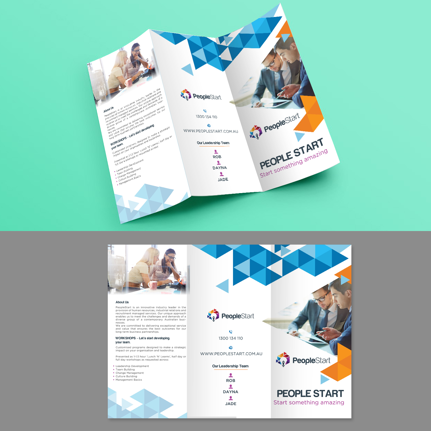 Flyer Design by creative.bugs for People Start | Design #17135237